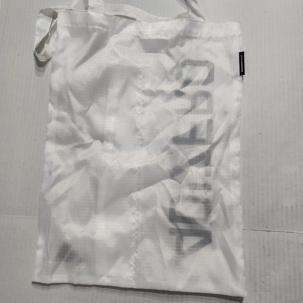 adidas Adizero White Black Small Tote Gym Bag Polyester Track & Field Cleats
